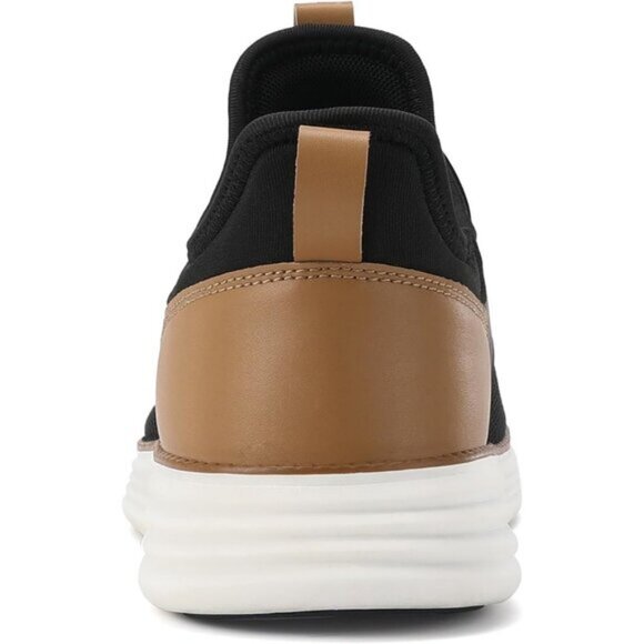 ⚡VILOCY Men's Black Fashion Dress Oxfords Business Mesh Breathable Sneakers - Picture 7 of 7